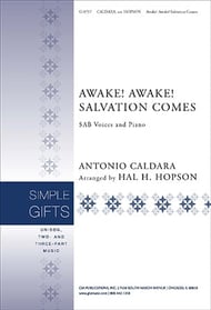 Awake! Awake! Salvation Comes SAB choral sheet music cover Thumbnail
